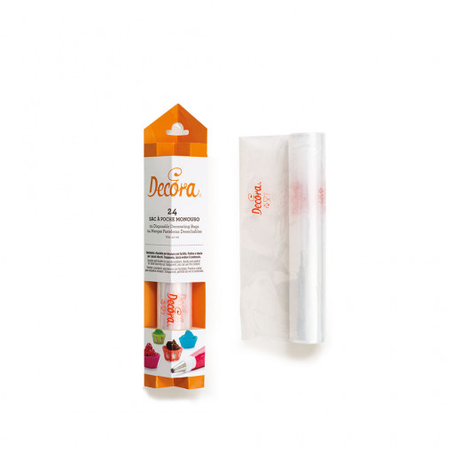 Posuri Single Use Transparent, H 46 cm, Set 20 pcs