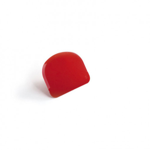 Scratch Plastic Red 12x8cm