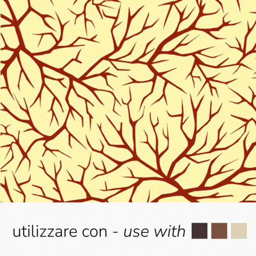 Set of 30 Transfer Sheets Chocolate Ruby Ruby, 34 x 26.5 cm