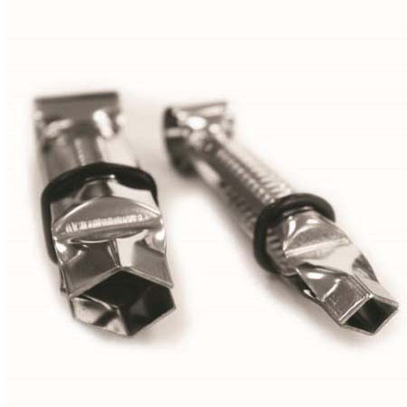 *Stainless Stainless Steel Open Rim Rim Open Straight Edges, 2 Sizes, Set of 2 Pieces