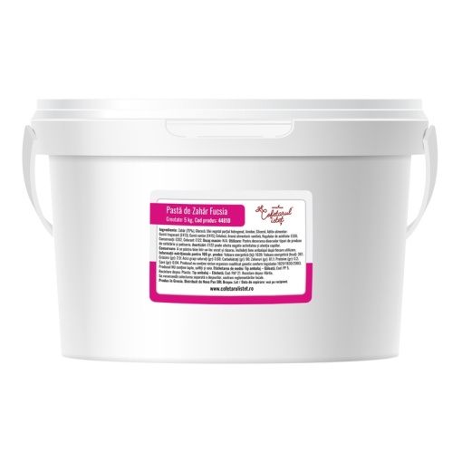 Sugar Paste Fuchsia Confectioner Istet, 5 Kg
