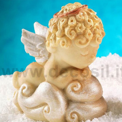 Szilikon forma Ingeras 3D forma a felhőn, 7,5 x 4,5 x H 7,5 cm