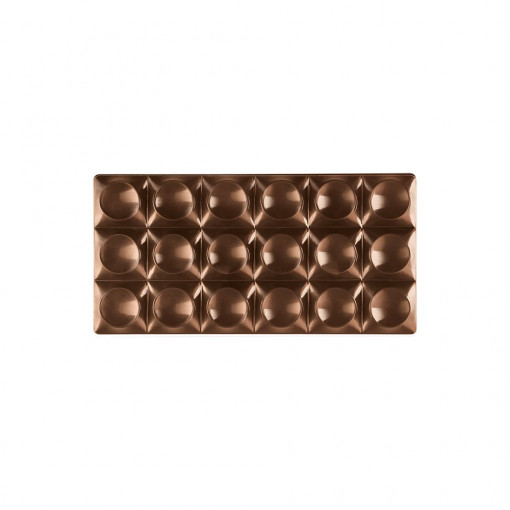 Tablete Ciocolata 15.4 x 7.7 x H 0.9 cm - Matrita policarbonat Lego, 3 cavitati, 100 gr