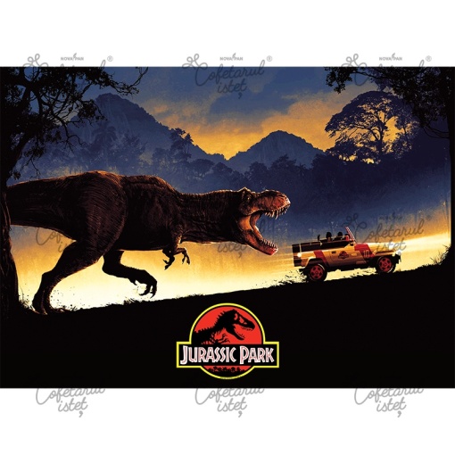 Vafa imprimata Dinozauri Model 1, A4 - Cofetarul Istet