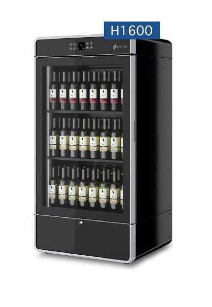 Wine Showcase with Ventilated Refrigeration, H1600 IAM STD STD