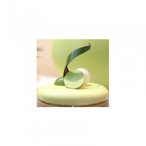 Двойни шоколадови декорации Twist Green, 8,4 x 2 x 3 cm, 140 g, 80 бр. - Img 2