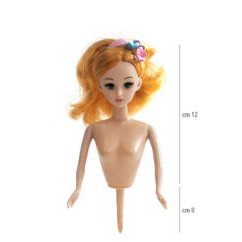 Декорация за торта, Блондинка, H 18 cm - Img 1