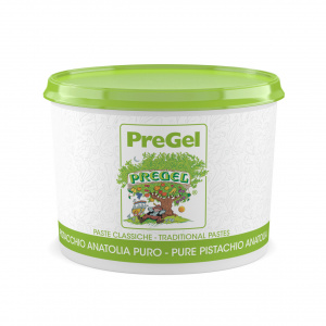 Паста за ароматизиране на сладолед/кафе, Pure Anatolia Pistachio PreGel, 2,5 кг - Img 1
