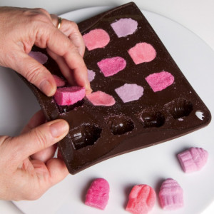 Силиконова форма за кексчета Chocoice, 16 кухини - Img 4
