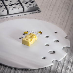 Силиконова форма Gourmand Gruyere 5 x 3,1 x H 1,8 cm, 20 кухини, 22 ml - Img 4