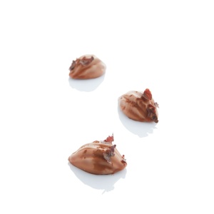 Силиконова форма Mini Fruct Cacao Fruit 5,5 x 3,5 x H 2,3 cm, 6 кухини, 20 ml - Img 3