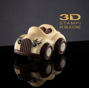 Силиконова 3D матрица за формоване, 10 x 4,8 x H 5,3 cm - Img 1