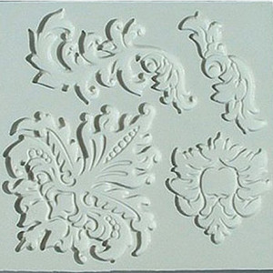 Силиконови формички Барокови декорации Ø 5,5 - 9,8 cm - Img 1