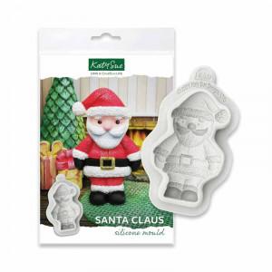 Силиконов калъп за Дядо Коледа Katy Sue 8 cm - Img 1