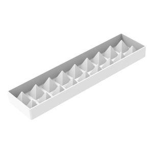 Силициева пирамида 3,2 x 3,2 x H 3,2 cm, 18 кухини x 11 ml - Img 4