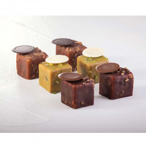 Форма Cookmatic Choux Cub 3,2 x 3,2 x H 3,2 cm, 30 кухини - Img 6