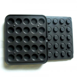 Форма Cookmatic Cookmatic Model 12 Profil Neted, Ø 3,7 - 5,2 x H 2 cm, 25 кухини - Img 3