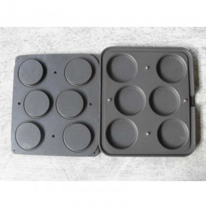 Форма Cookmatic Cookmatic Model T Profil Neted, Ø 9,5 - 10,9 x H 2,1 cm, 6 кухини - Img 2