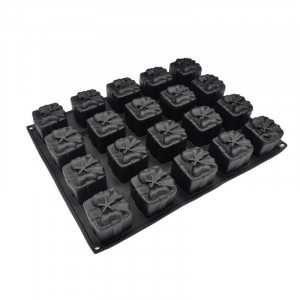 Форма Pavoflex 30x40 Gift, 20 кухини, 5,5 x 5,5 x H 5,5 cm, 120 ml - Img 3