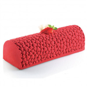 3D Cake Trunks - Silicon Decor Love 25 x 18.5 x H 0.6 cm - Img 1