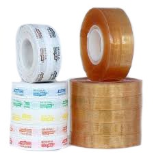 Bag Closing Set - Adhesive Band + Multicoloured Paper Band, 1+1 pcs - Img 1