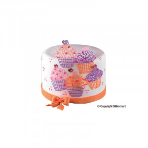 Banda Silicon Dantela Cupcakes 40 x 8 x H 0.18 cm (TRD12) - Img 2