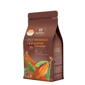Barry Callebaut 31%-os karamellás tejcsokoládé, 5 kg