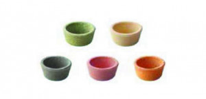 Butter Round Pie Shells, Neutral 5 colours Ø 3.5 cm, BHB, 280 pcs - Img 2