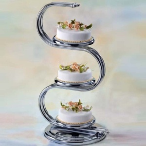 Cake stand model S, silver - Img 2