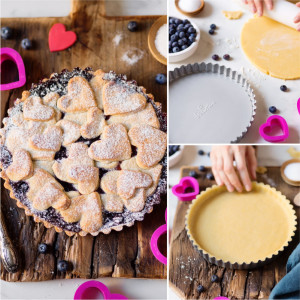 Cake Tray with scalloped edges and removable base, Ø 25 x H 3.5 cm, Non-stick steel - Img 3