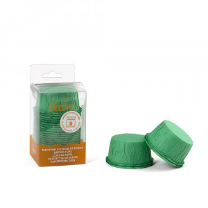 Chese XL Green Crepe Paper, Ø 5.5 x H 3.5 cm, 25 pcs - Img 3