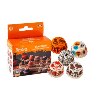 Chese XS Halloween paper, Ø 2.7 x H 1.7 cm, 100 pcs - Img 1