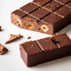 Chocolate Bars 15.5 x 7.5 x H 2 cm - Polycarbonate mould Dubai, 3 Cavities, 120 gr - Img 2