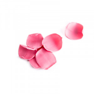 Chocolate Decorations Double Pink Petals, 4.5x3 cm, 200 gr, 150 pcs - Img 1