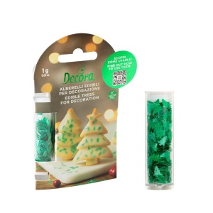 Christmas sugar decoration Ø 0.4 x H 0.7 cm, 1 gr - Img 1