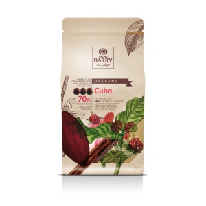 Ciocolata Neagra Mexique Dropsuri 66% Cacao Barry, 1 kg