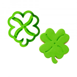 Clover with 4 Sheets - Plastic Cutter 7.3 x 9 x H 2.2 - Img 2