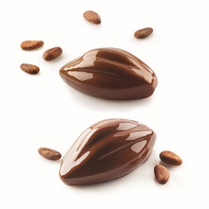 Cocoa Fruit, 10.2x5.7xH4.2cm - Silicon Single Portion, 6 cavities - Img 3