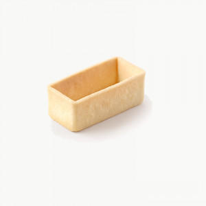 Coji MiniTarte Dreptunghi Neutre, 5.5 x 2.7 x H 2 cm, Masdeu, 144 Buc