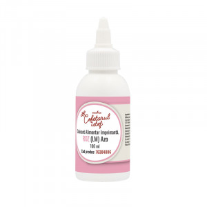 Colorant Alimentar Imprimanta Pasticcina 3.0 - Roz (LM) Azo, 100 ml