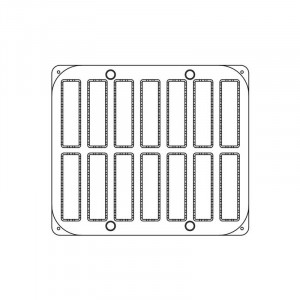Cookmatic Choux Rectangles 12 x 3 x H 3 cm, 14 cavities - Img 5