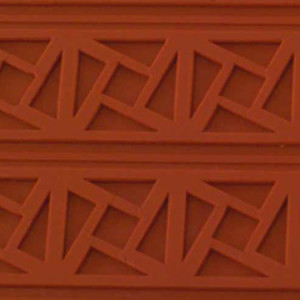 Covoras Silicon Blat Decor Relief Model Fantezie, 60x40cm - Img 2