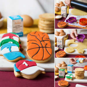 Cutters Plastic Sport - Basketball R 6.5 and 7.5 x H 2.2 cm, 2 pcs - Img 2