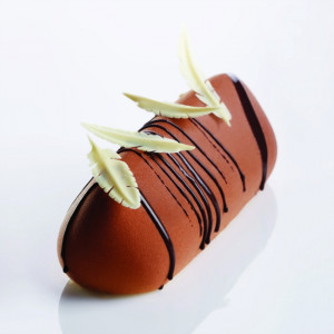 Decor Chocolate Decor Шпатула от неръждаема стомана - шоколадови люспи, 10x2,4 cm - Img 3