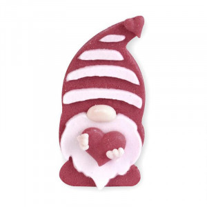 Decor Sugar - Subjects Love - Heart, envelope, Cupid 4 cm, 60 pieces - Img 4