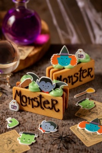 Decor Zahar - Mix Tematic Halloween Ø 1.5-5 x H 2-4 cm, 16 buc - Img 3