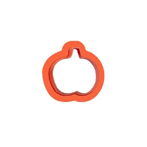 Decupatoare Plastic Halloween - Dovleac, Ø 3.5 x H 2.2 cm - Img 1