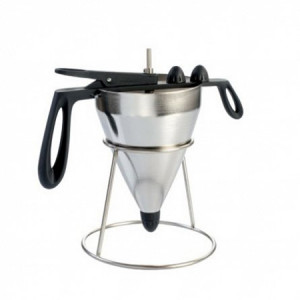 Dispozitiv Dozare Produse Lichide / Semilichide 0.9 Litri, Inox cu 3 Duze - Img 2