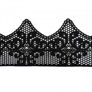 Edible Lace for Decor Black 37.5 x 7.5 cm, Model 3 - Img 2