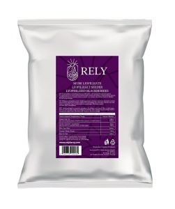 Fagyasztva szárított egész szeder, Rely, 700g - Img 2